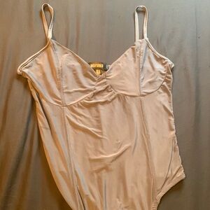 Miss guided Bodysuit in gray